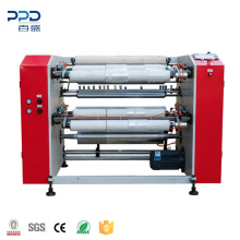 Latest Design Electrical Stretch Film Slitting Rewinding Machine With Touch Screen